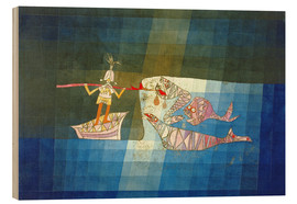 Quadro de madeira  Simbad el marino - Paul Klee