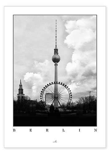 Póster Berlin - Television Tower