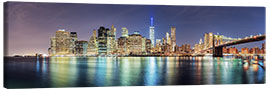 Quadro em tela  New York City Skyline, panoramic view - Sascha Kilmer