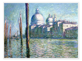 Póster  The Grand Canal - Claude Monet