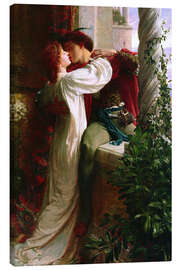 Quadro em tela  Romeo and Juliet, 1884 - Sir Frank Dicksee