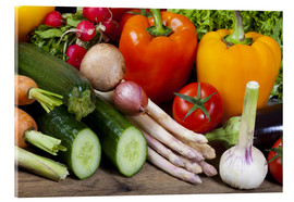 Quadro em acrílico  Healthy Vegetables - Thomas Klee
