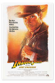 Póster Indiana Jones and the last Crusade