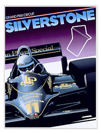 Póster  Silverstone - Gavin Macloud