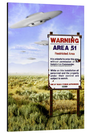 Quadro em alumínio  Desert - Area 51