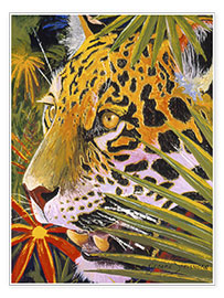 Póster  Jaguar jungle - Graeme Stevenson