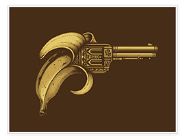Póster banana gun