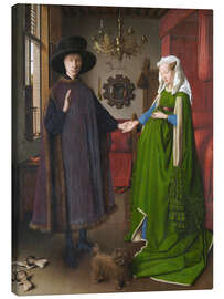 Quadro em tela  O Casal Arnolfini - Jan van Eyck