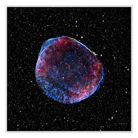 Póster Supernova remnant