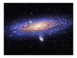 Póster Galáxia de Andrômeda