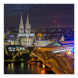Póster Cologne Cathedral