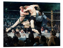 Quadro em PVC  Stag at Sharkey's - George Wesley Bellows