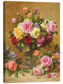 Quadro em tela  Victorian Roses - Albert Williams