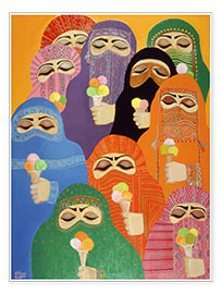 Póster  The Impossible Dream, 1988 - Laila Shawa