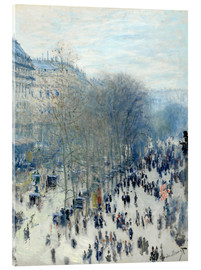 Quadro em acrílico  Boulevard des Capucines - Claude Monet