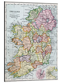 Quadro em alumínio  Irish Free State And Northern Ireland - Ken Welsh