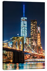 Quadro em tela  New York City Landmarks - Sascha Kilmer