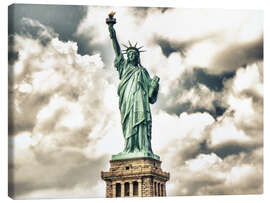 Quadro em tela  Statue of Liberty - symbol of New York