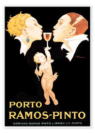 Póster  Porto Ramos-Pinto - Rene Vincent