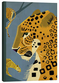 Quadro em tela  Leopardo - Dieter Braun