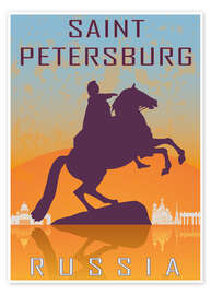 Póster  St. Petersburg
