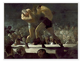 Póster  Club Night - George Wesley Bellows