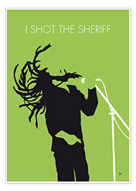 Póster  Bob Marley - I Shot The Sheriff - chungkong