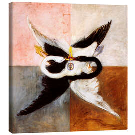 Quadro em tela  O cisne - Hilma af Klint