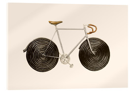 Quadro em acrílico  Bicicleta de alcaçuz - Florent Bodart