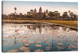 Quadro em tela  Angkor Wat at sunset