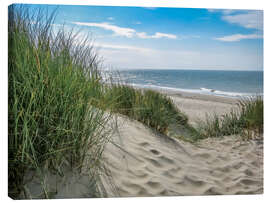 Quadro em tela  Summery dune landscape in Holland - Susanne Herppich