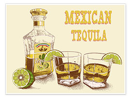 Póster  Tequila Drink