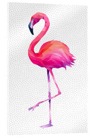 Quadro em acrílico  Flamingo 1 - Miss Coopers Lounge